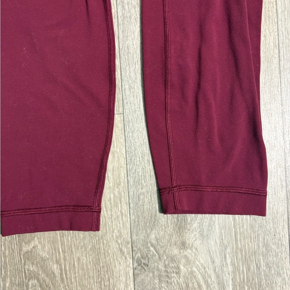lululemon athletica Burgundy Leggings - Picture 2 of 5